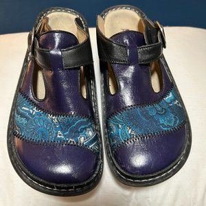 “Alegria” Classic Janis Blue clog